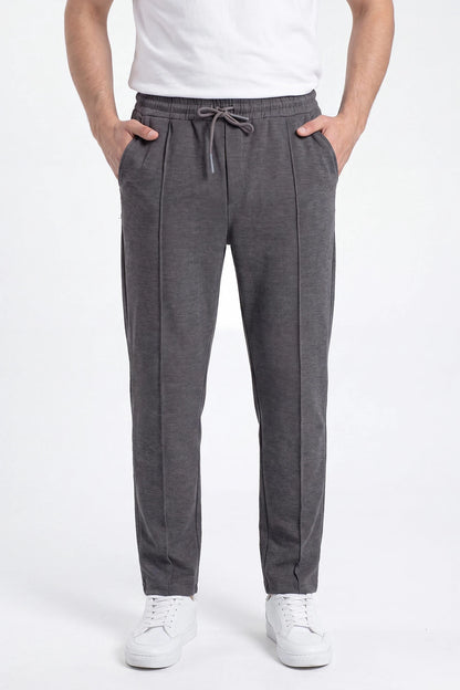 Chino Jogger Pantolon | Belden Bağlamalı Erkek Spor Pantolon | KV1001