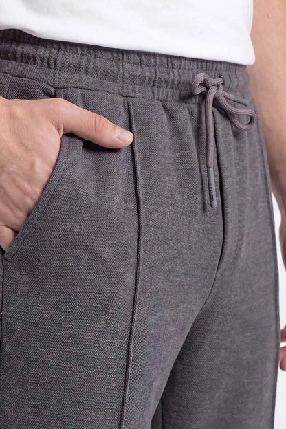 Chino Jogger Pantolon | Belden Bağlamalı Erkek Spor Pantolon | KV1001