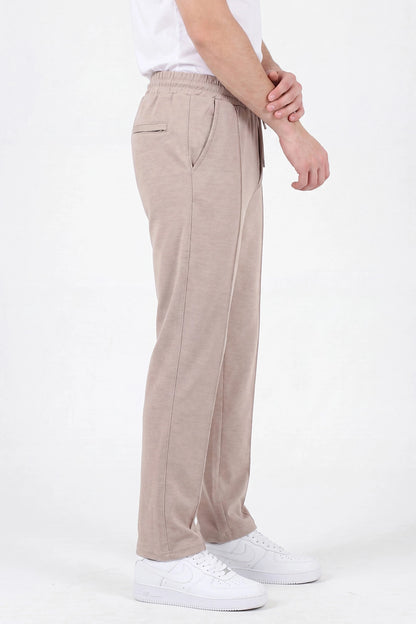 Chino Jogger Pantolon | Belden Bağlamalı Erkek Spor Pantolon | KV1001